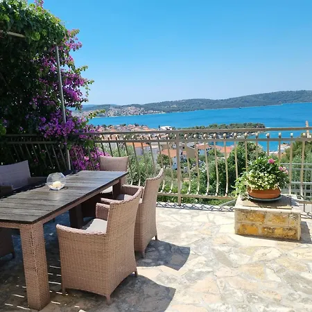 With Heated Pool, Villa Trogir